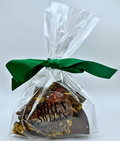 Dubai Chocolate Bark | Vegan, Gluten-Free Dark Chocolate with Pistachio- 4oz Bag