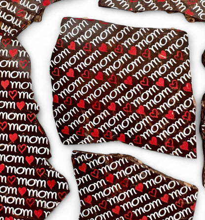 Mother’s Day Vegan Dark Chocolate Crispy Treat – Handmade Gift for Mom- 4oz Bag