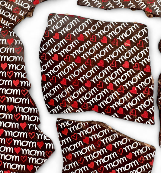 Mother’s Day Vegan Dark Chocolate Crispy Treat – Handmade Gift for Mom- 4oz Bag